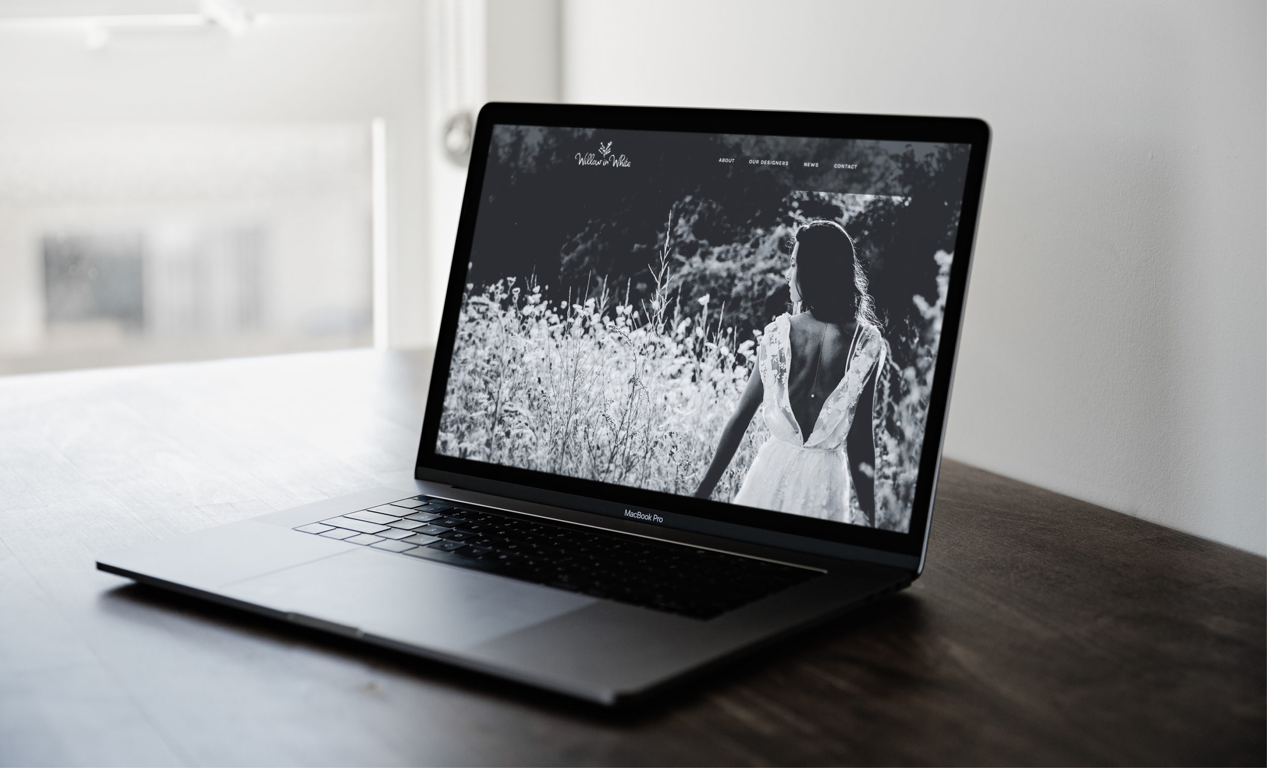 Willow in White Website Design
